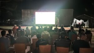 Dini Hari di Perbatasan, Kapolres Natuna Nobar Piala Dunia 2026 Bareng Ratusan Warga: Belanda vs Swedia Pecah di Pantai Piwang