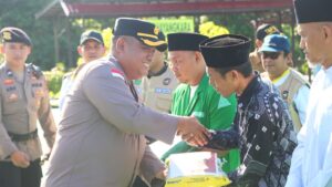 Kapolres Natuna Gelar Apel Sabuk Kamtibmas 2026, Dari Santri Sampai Sopir Lori, Semua Satu Barisan Jaga Natuna Aman