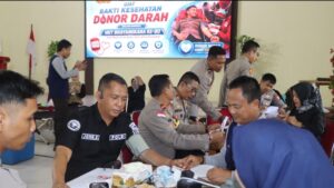 Sambut Hari Bhayangkara ke-80, Polres Natuna Berhasil Amankan Belasan Kantong Darah untuk Kemanusiaan