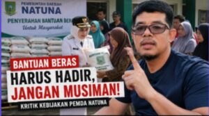 Aktivis Kritik Program Darurat Pemkab Natuna di Pulau Tiga Barat: "Hadir Jangan Musiman"