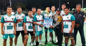 Sengit Hingga Tengah Malam, Polsubsektor Bunguran Utara Kawal Semifinal Voli RW Cup 2026 yang Kondusif