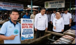Pedagang Tagih IPAL di Pasar Ikan Ranai, Afrizal: Jangan Biarkan Kumuh Jadi Bom Waktu!
