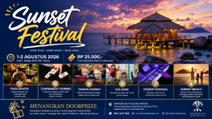 Momen Paling Dinanti! AJS Sunset Festival 2026 Siap Guncang Adiwana Jelita Sejuba Natuna