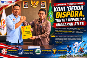 Fahmi Desak Pemerintah Daerah, KONI 'Gedor' Dispora, Tuntut Kepastian Anggaran Atlet! 1 Fahmi Desak Pemerintah Daerah, KONI 'Gedor' Dispora, Tuntut Kepastian Anggaran Atlet!