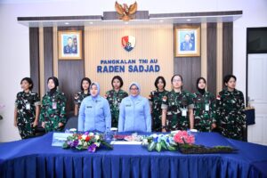 Jelang HUT ke-63, Wara Lanud Raden Sadjad Natuna Ikuti Pembekalan Ibu Asuh Wara