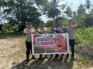 Polsek Bunguran Timur Polres Natuna Intensifkan Patroli Cegah Karhutla di Natuna*