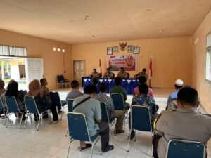 Polsek Bunguran Timur Sosialisasikan Pencegahan Karhutla di Desa Batu Gajah