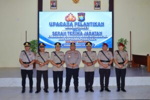 ‎Kapolres Natuna Pimpin Pelantikan Wakapolres dan Sertijab Sejumlah Pejabat Utama