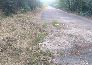 Jalan Menuju Pelabuhan Binjai Natuna Rusak Parah, Warga Mengeluh, "Jangan Tunggu Ada Korban Jiwa!"