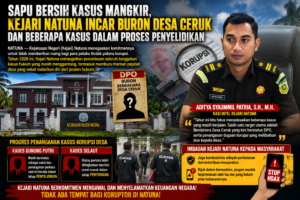 Sapu Bersih Kasus Mangkir, Kejari Natuna Targetkan Penuntasan Tunggakan Perkara Korupsi 1 Sapu Bersih Kasus Mangkir, Kejari Natuna Targetkan Penuntasan Tunggakan Perkara Korupsi