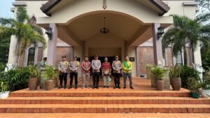Wakapolres Bintan Kompol Ahmad Rudi Prasetyo Sambangi Jemaat Gereja ST. Yohanes Don Bosco, Tegaskan Ruang Publik Aman