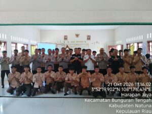 Lindungi Masa Depan Pelajar, Polres Natuna Berikan Edukasi Anti Judi Online