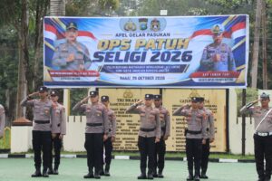 Polres Natuna Gelar Apel Operasi Patuh Seligi 2026, Kedepankan Edukasi dan Keselamatan Berlalu Lintas
