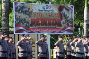 Polres Natuna Peringati Hari Sumpah Pemuda ke-98, Tanamkan Semangat Patriotisme dan Kepedulian