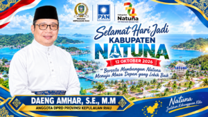 Hari Jadi Kabupaten Natuna ke 27, Daeng Amhar Ajak Masyarakat Bersatu Bangun Masa Depan yang Lebih Baik 1 Hari Jadi Kabupaten Natuna ke 27, Daeng Amhar Ajak Masyarakat Bersatu Bangun Masa Depan yang Lebih Baik