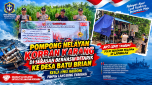 ‎Polri Bersama Masyarakat, Polsek Bunguran Timur Gencarkan Patroli Antisipasi Karhutla