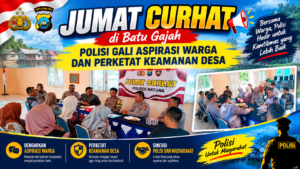 Jumat Curhat di Batu Gajah, Polisi Gali Aspirasi Warga dan Perketat Keamanan Desa 1 Jumat Curhat di Batu Gajah, Polisi Gali Aspirasi Warga dan Perketat Keamanan Desa